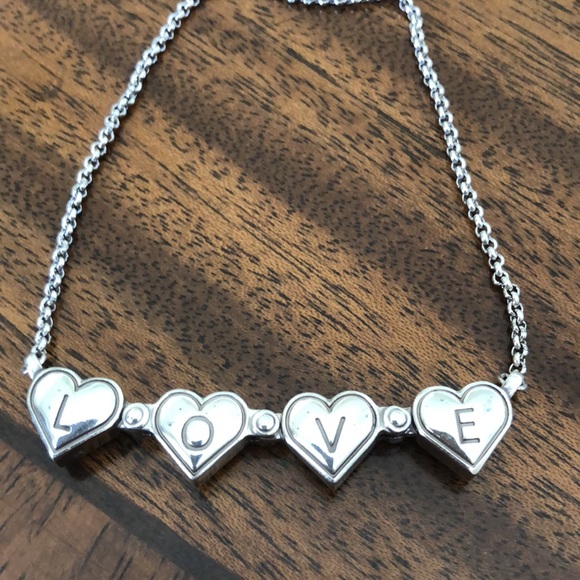 BRIGHTON Convertible and reversible Cloverheart Love necklace - Picture 5 of 16